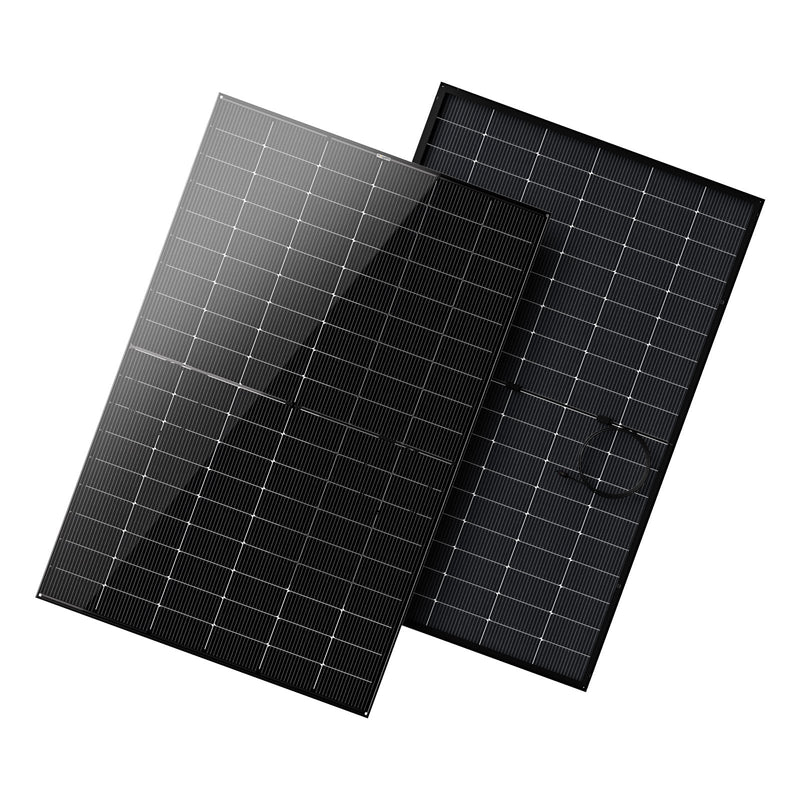 BougeRV 400 Watt N-Type Rigid Bifacial 16BB Mono Solar Panel