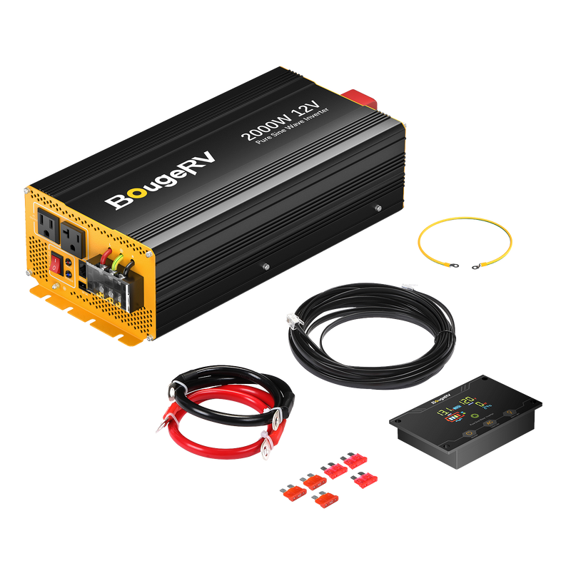 BougeRV 600W 12V CIGS Flexible Solar System Kit (Adhesive)