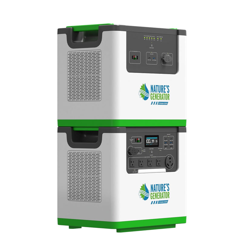 Nature's Generator Lithium 3600 Solar and Wind Generator
