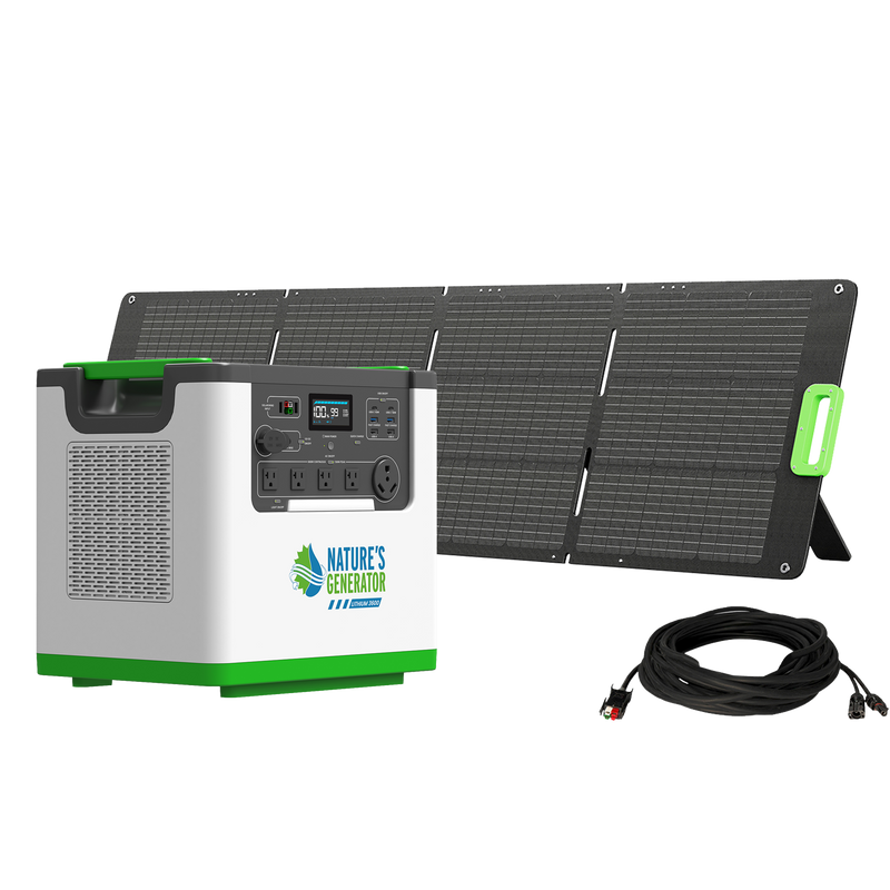 Nature's Generator Lithium 3600 Solar Generator