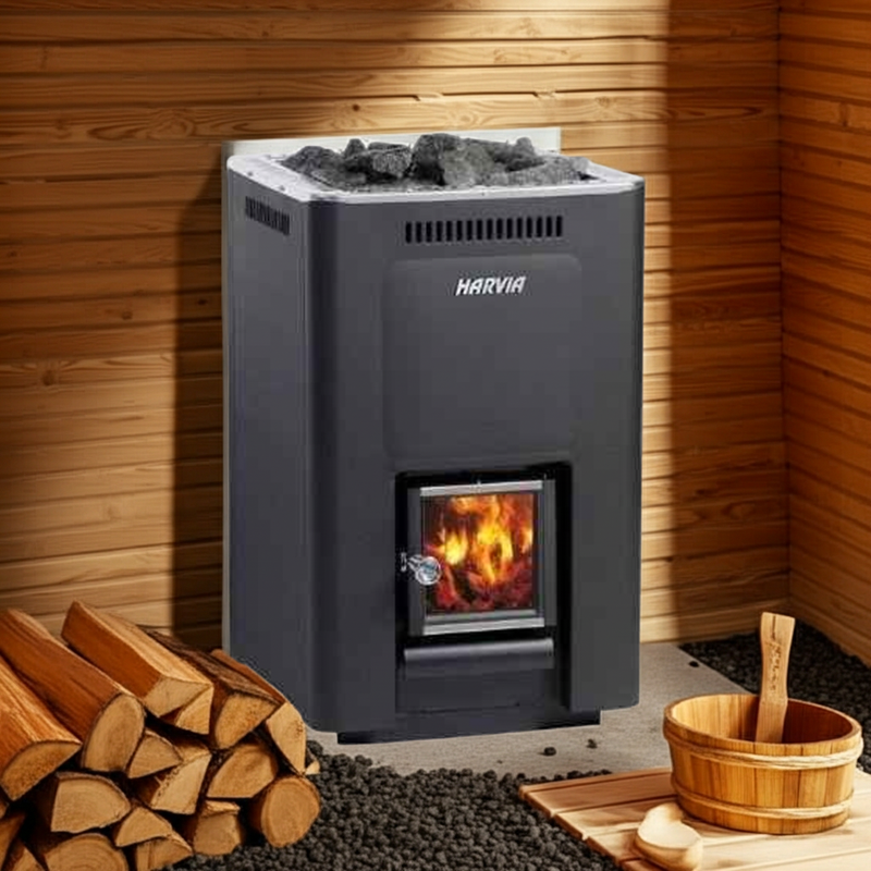 Harvia 20 Sl Wood Burning Sauna Stove - Finnish Sauna Builders