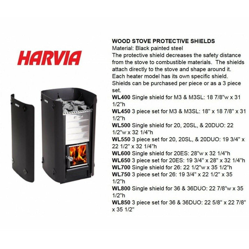 Harvia 50 WK500 Wood Burning Sauna Stove - Finnish Sauna Builders