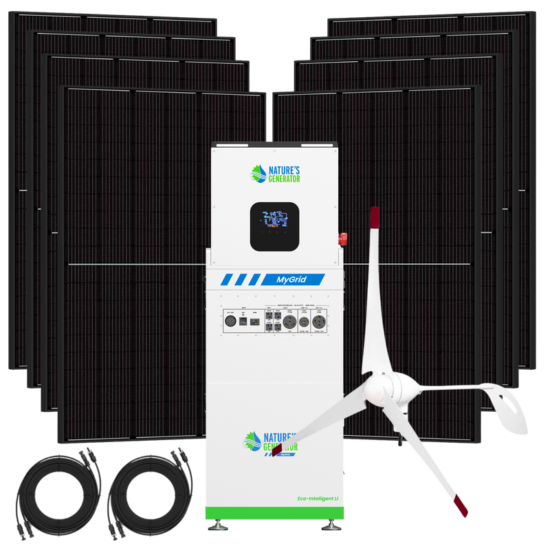 MyGrid 10K Solar and Wind Generator for Home