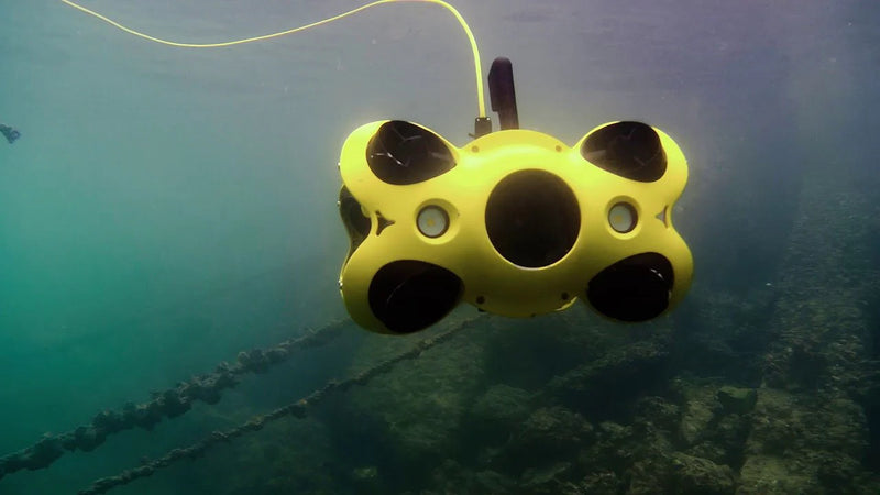 Chasing M2 Underwater Drone