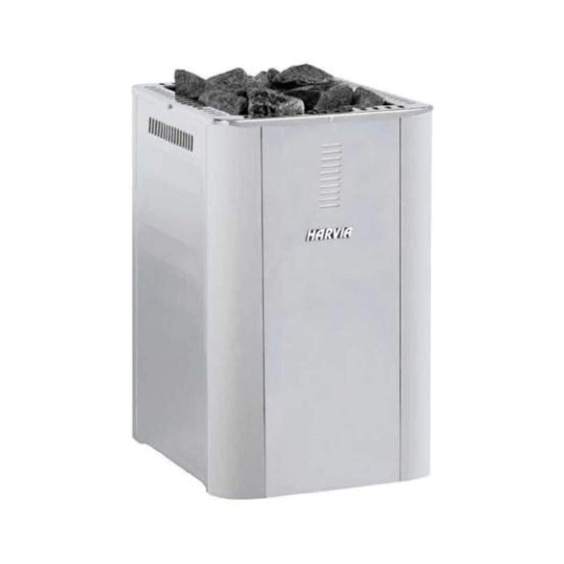 Harvia Duo Series Stainless Steel Wood Sauna Stove With Sauna Stones [WK200SLUX/WK360SLUX] (SAK68420)