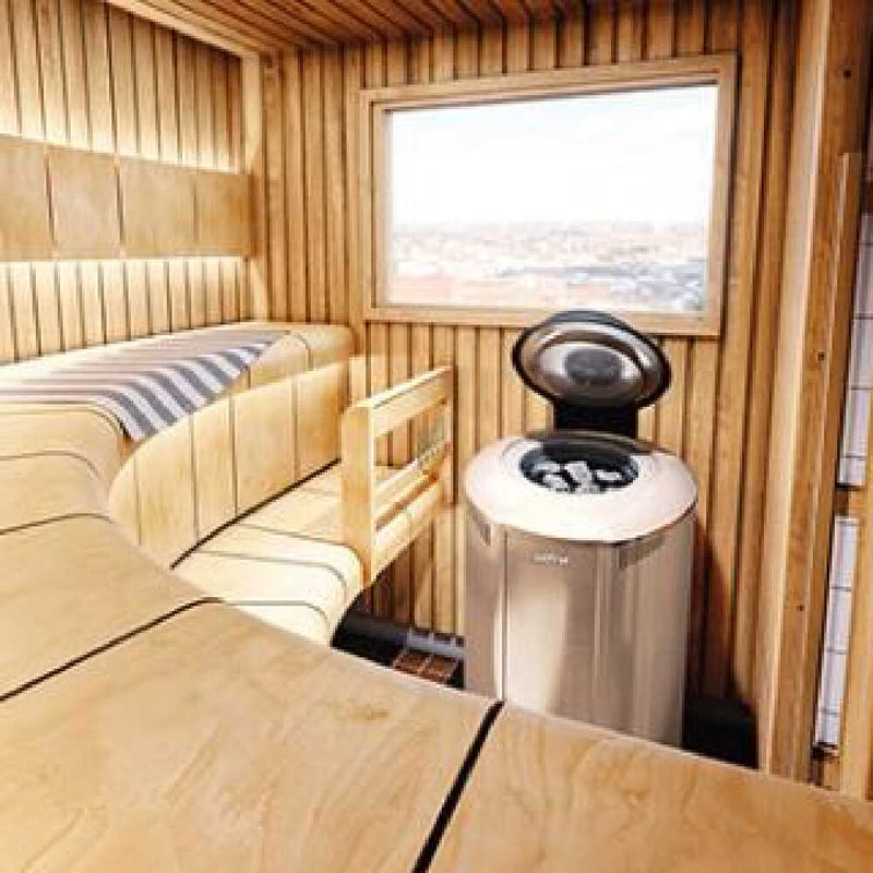 Harvia Forte AF Sauna Heater With Keypad Lock, Splash Proof Control Panel & Sauna Stones [HAFU] (SAK24015)