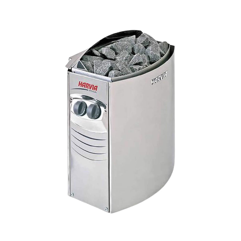 Harvia Vega Compact Electric Steel Sauna Heater With Sauna Stones [VC1700/1900/3500] (SAK48271)